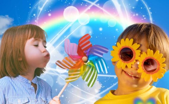 Rainbow Flower Children